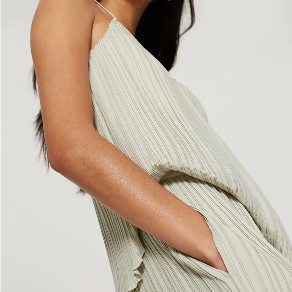 REBECCA TAYLOR Plisse Pleated Tank - Picture 5 of 6